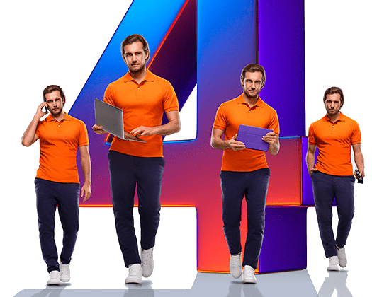 Великолепная четверка Ростелеком в деревня Малый Китяк (Кировская область)